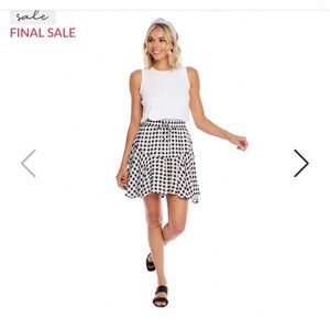Mud Pie Kai Flounce Skirt
